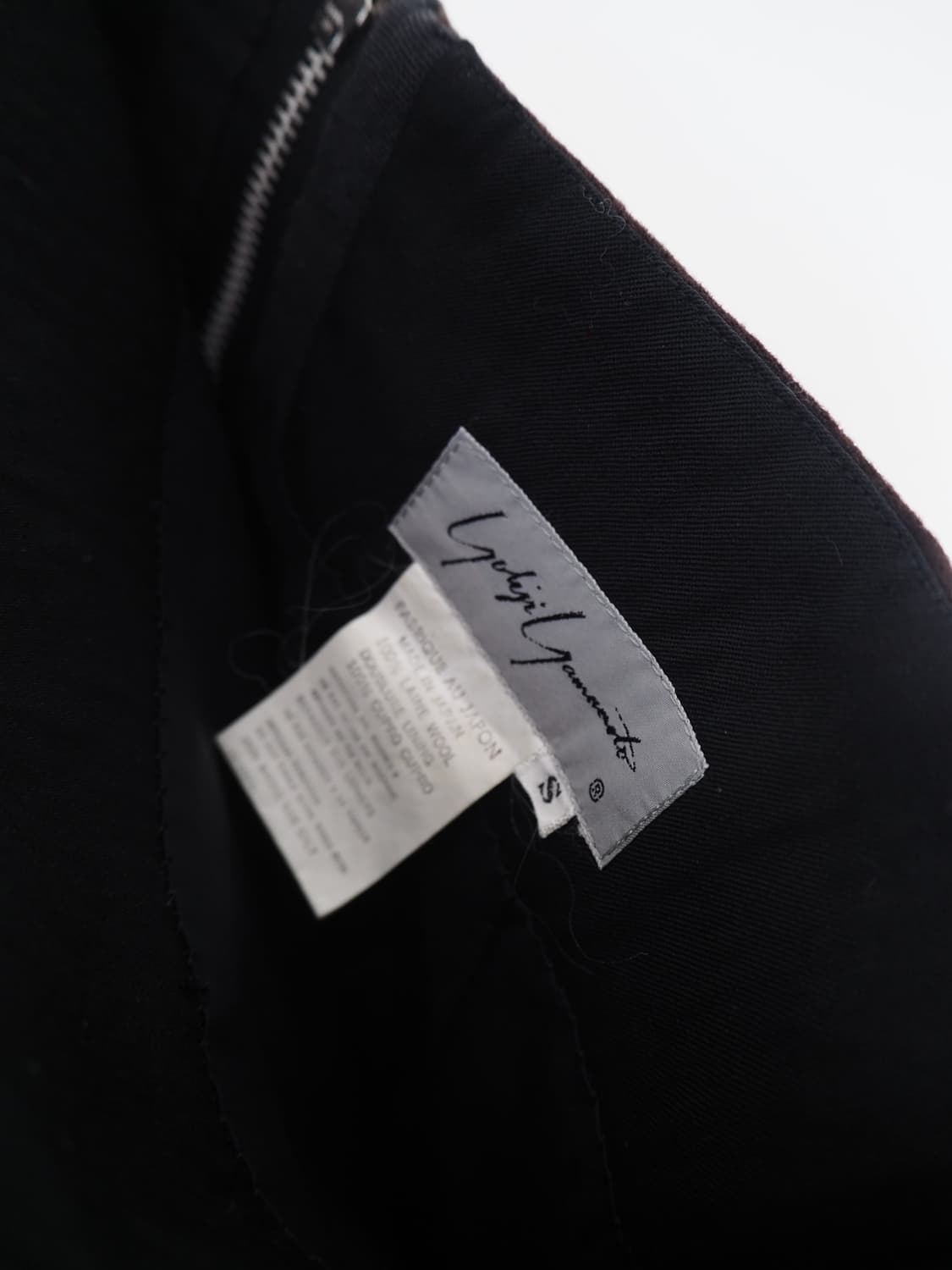YOHJI YAMAMOTO wool skirt  상품이미지8
