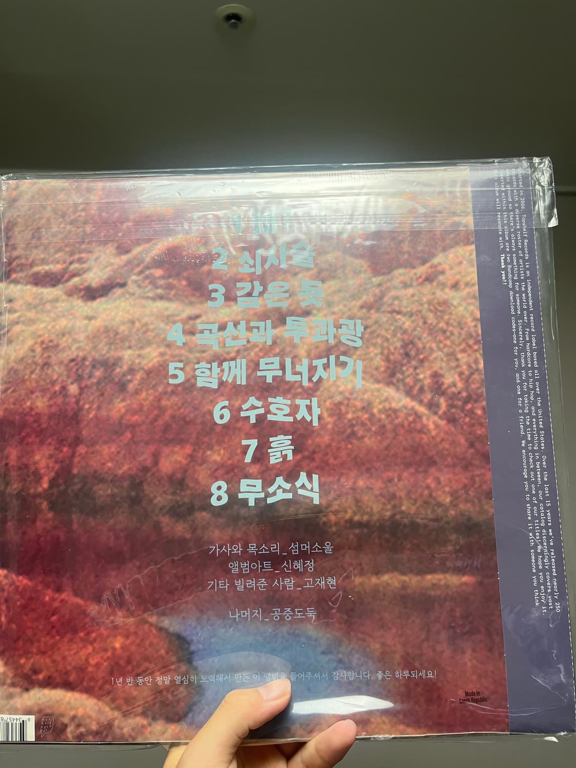 공중도둑, 공중도덕 - 무너지기lp 상품이미지2