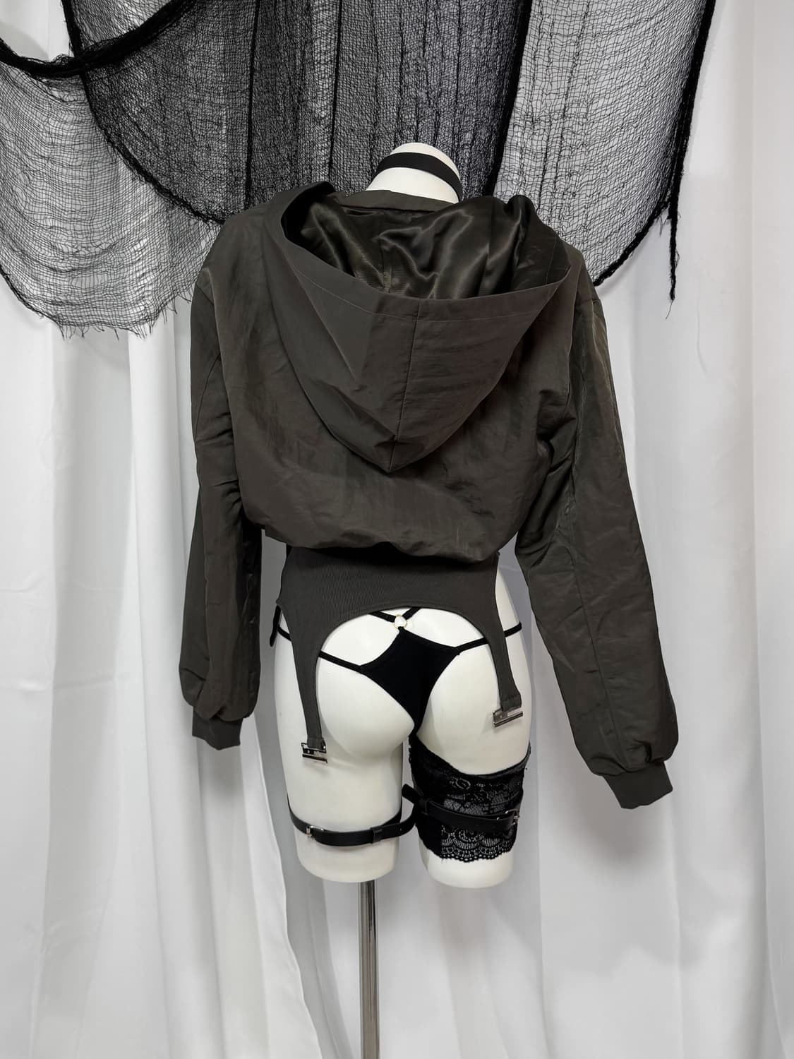 brown hood jacket 상품이미지3