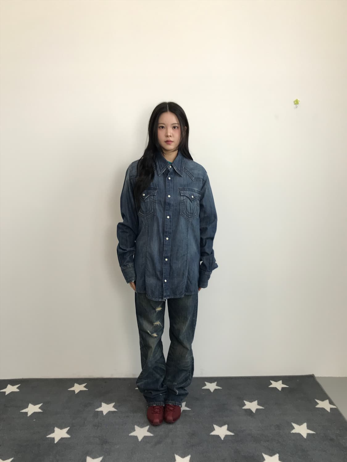 True Religion Denim Western Shirt 상품이미지1