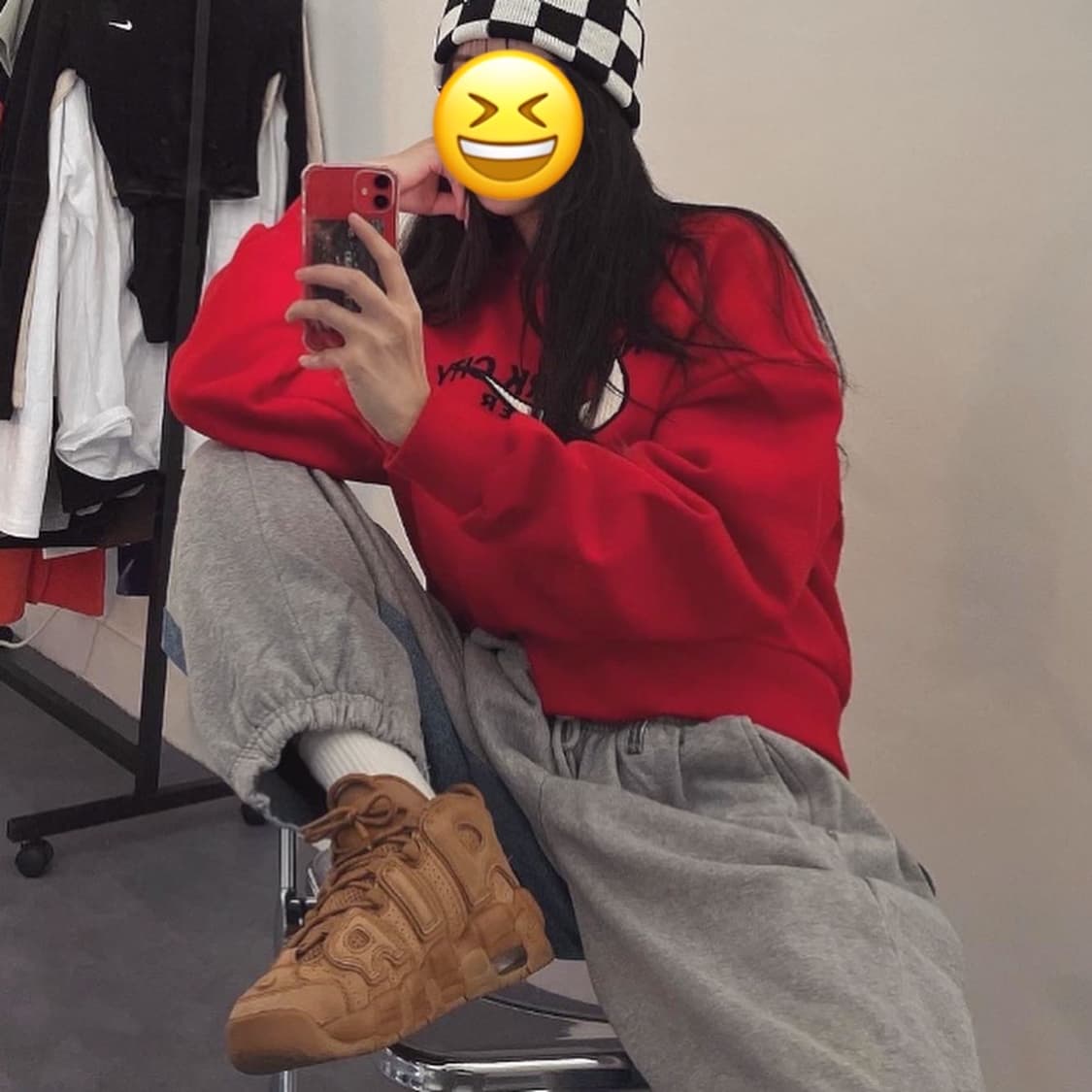 나이키 모어 업템포 플랙스(a.k.a 된장) 상품이미지8