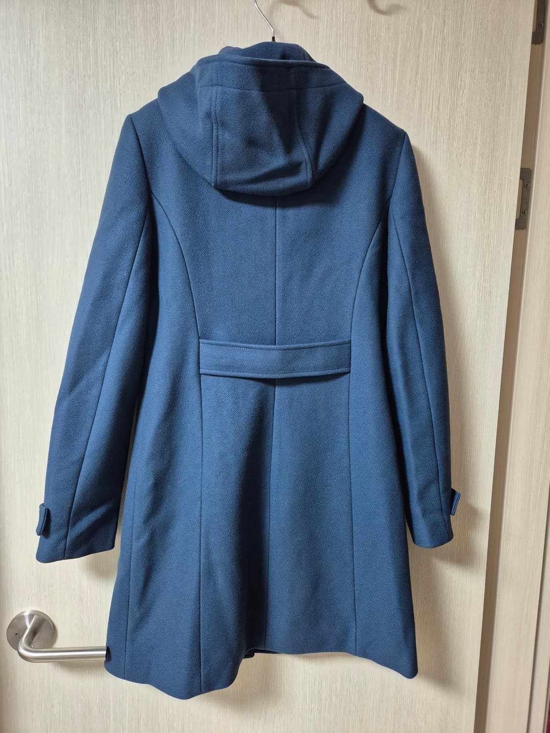 Theory 띠어리 캐시미어  더플 코트 스몰  가죽버클 상품이미지2