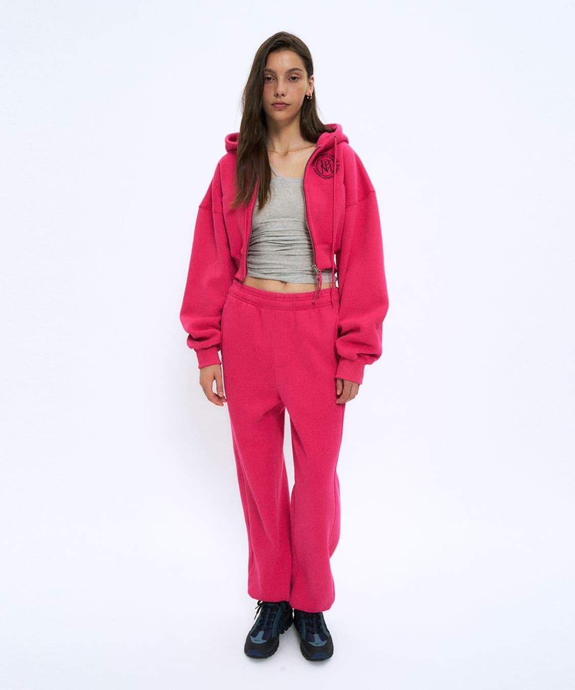 파르티멘토 우먼 기모 후드집업 상품이미지1