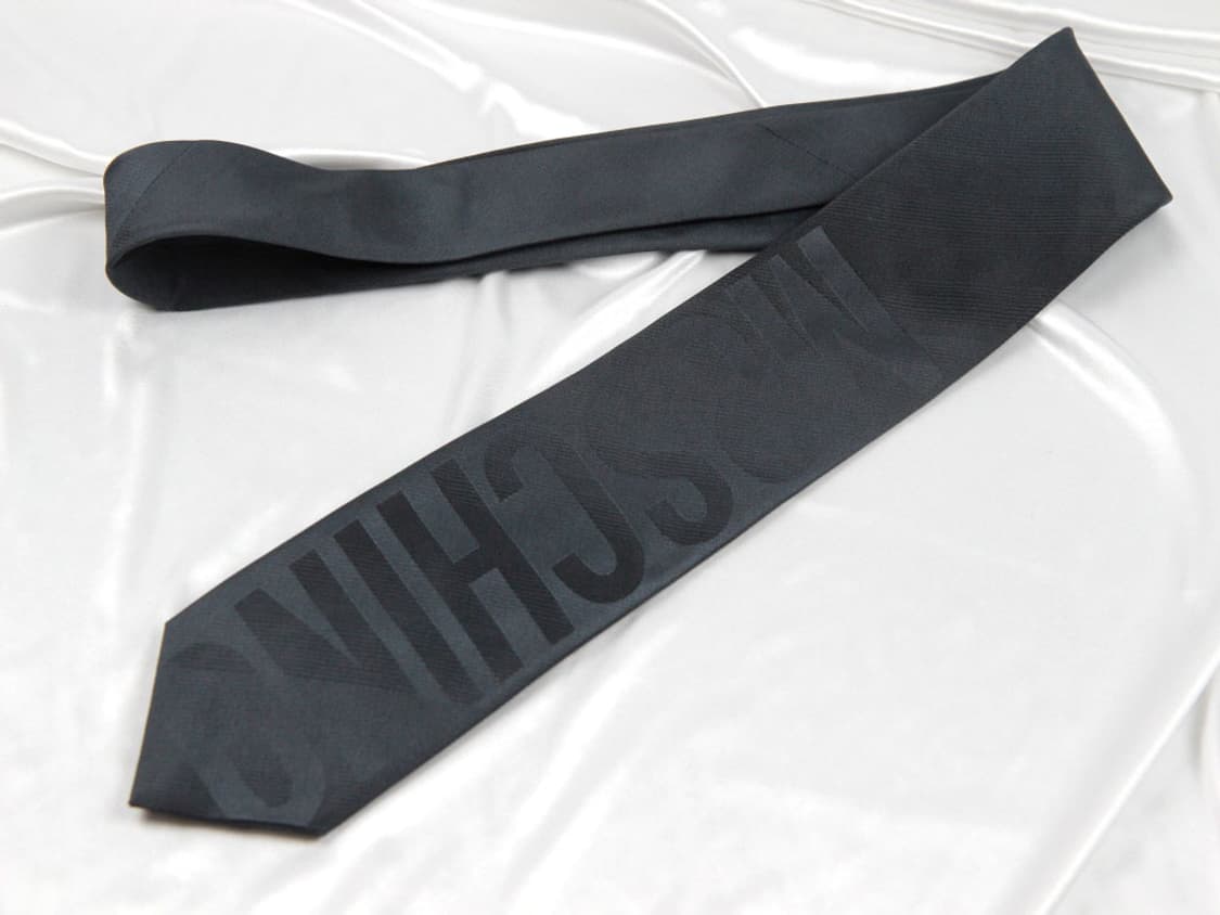 모스키노 8cm 미사용 S등급 신형 남자 명품 넥타이 상품이미지2