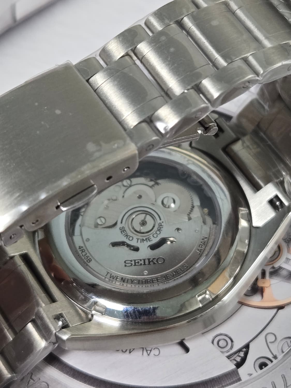 [MOD]세이코 SEIKO GS 자작st. MOD NH35 오토매틱 상품이미지4