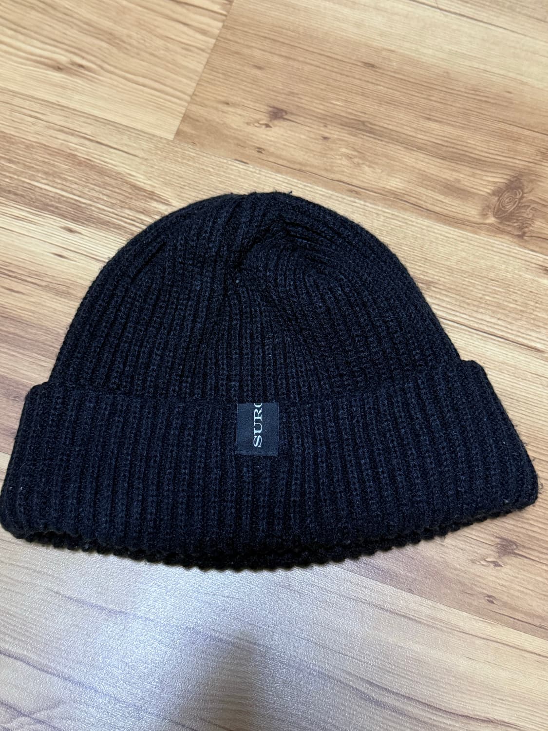 써저리 블랙 비니 상품이미지2