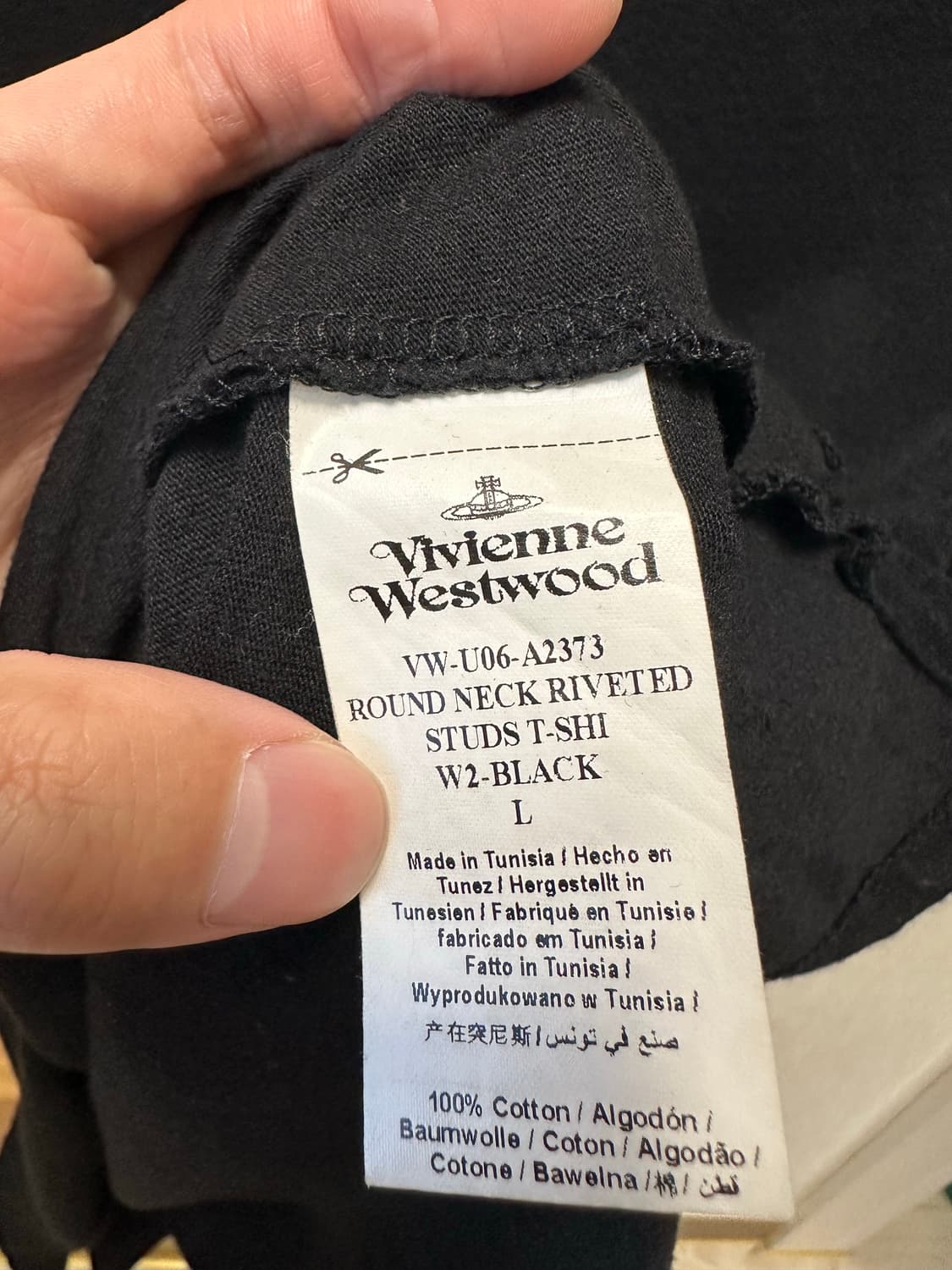 비비안 웨스트우드 스터드 티셔츠 상품이미지4