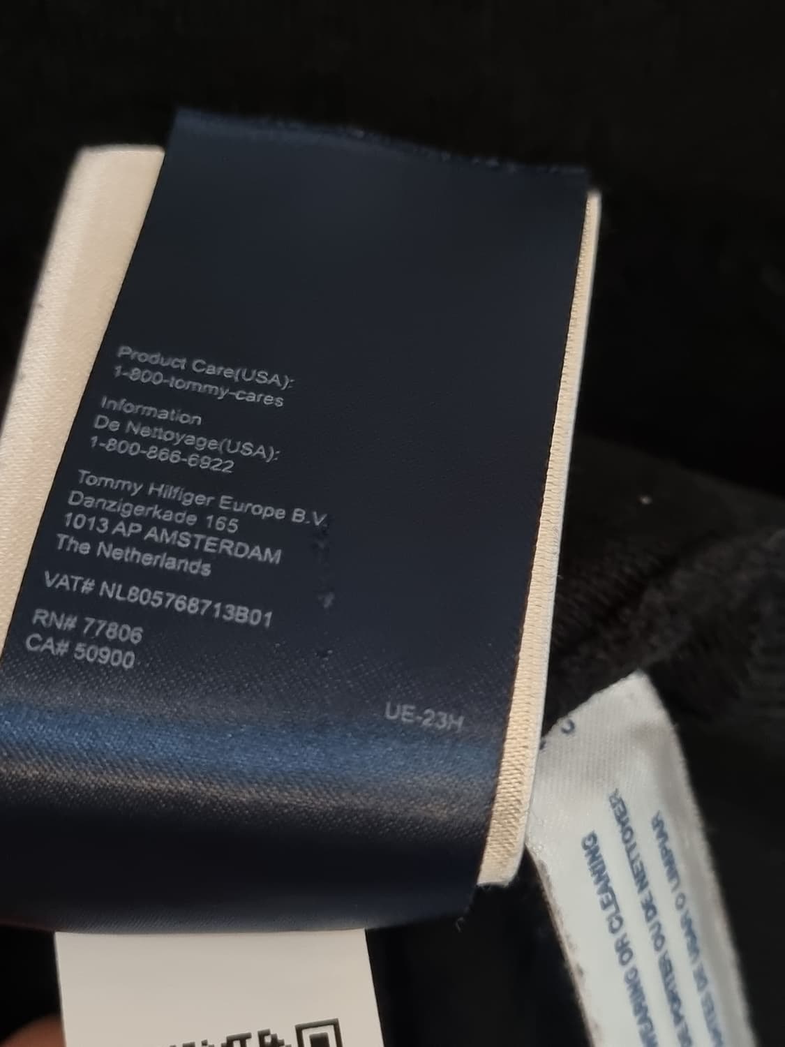 타미힐피거 캐시미어 니트 M 네이비 상품이미지7