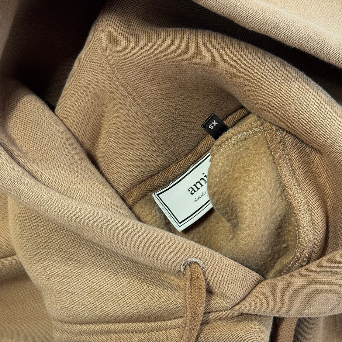 아미 AMI 하트 로고 자수 기모 후드 상품이미지4