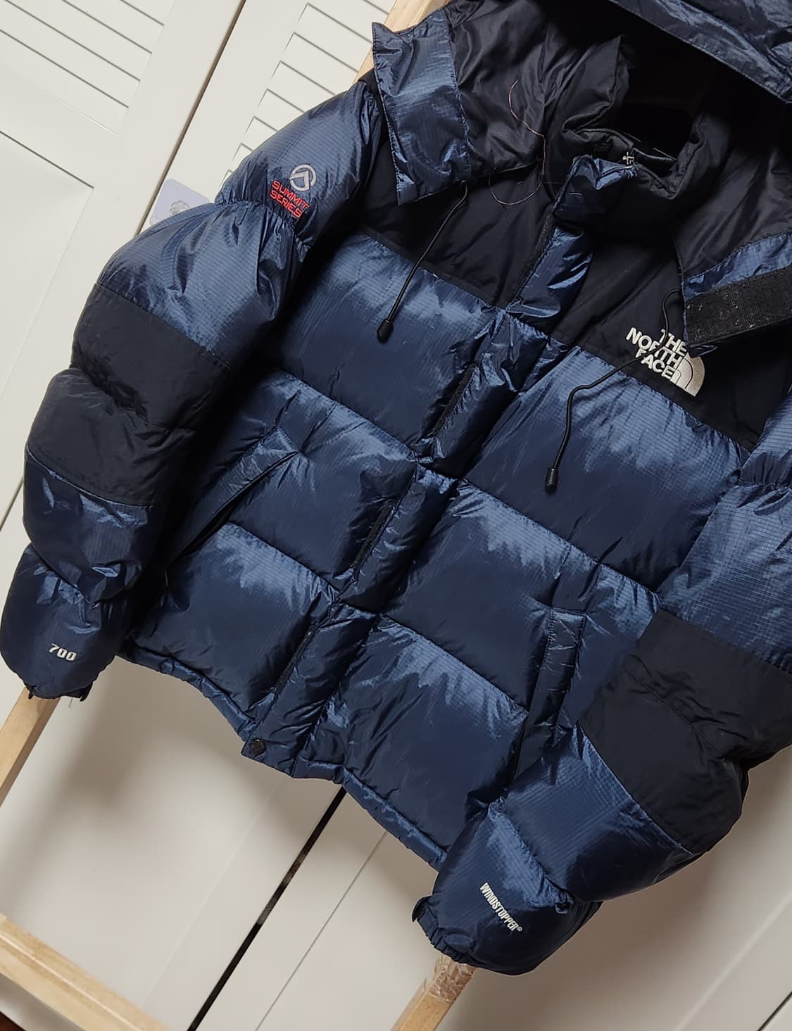 노스페이스 700 눕시 윈드스토퍼 서밋시리즈 패딩 자켓 상품이미지4
