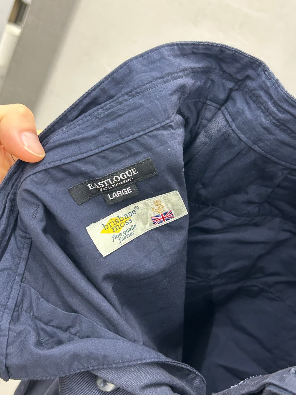 Eastlogue 이스트로그 남성 네이비 면바지 상품이미지6