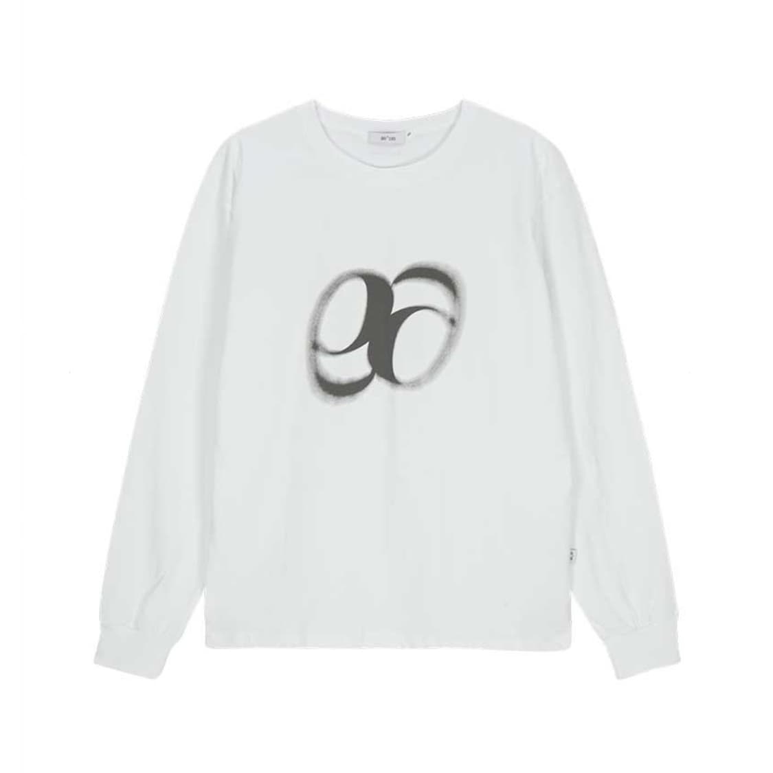 [M] 애즈온 베베 롱슬리브 화이트 긴팔 티셔츠 상품이미지6