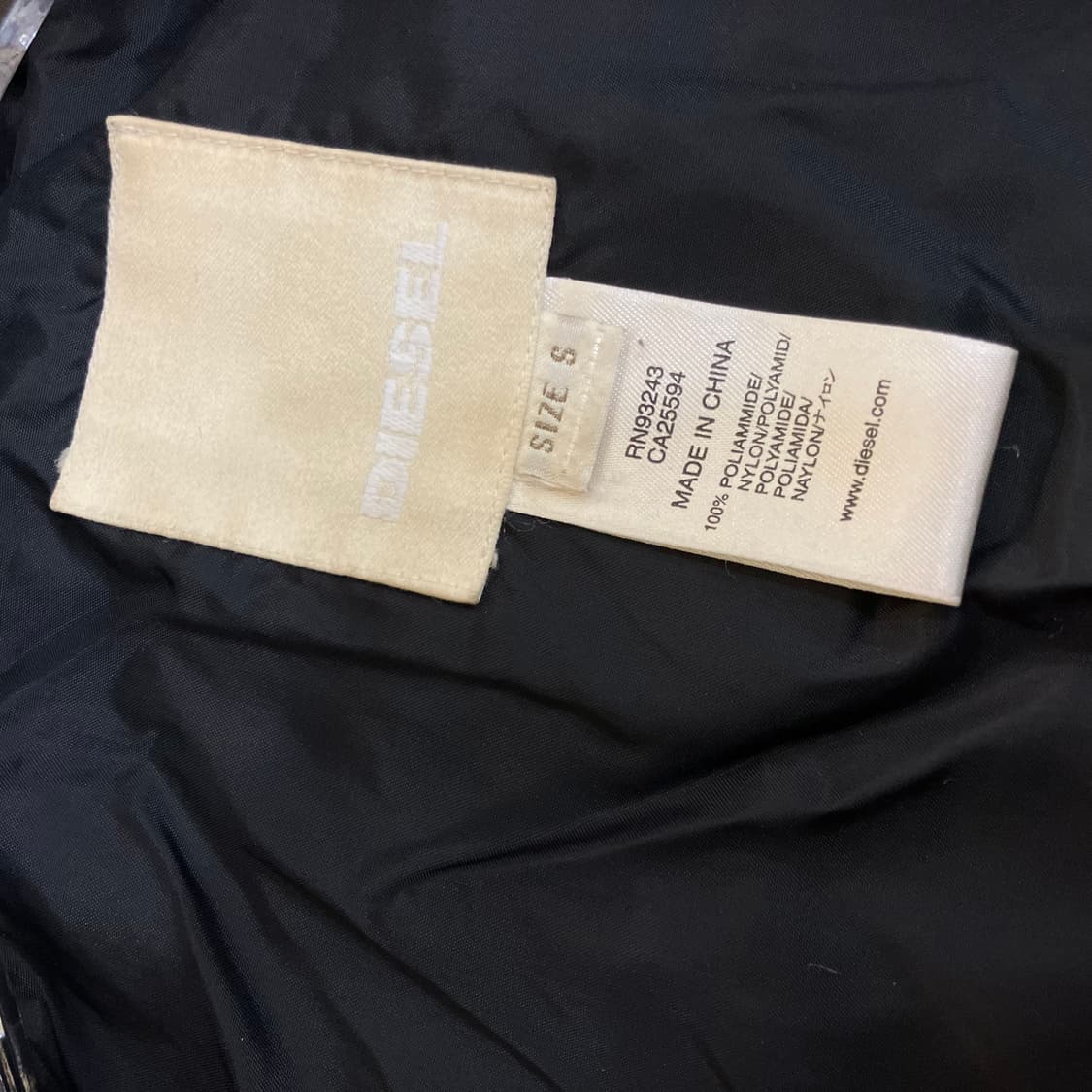 Diesel 디젤 퍼 후드 패딩 점퍼 S 상품이미지3