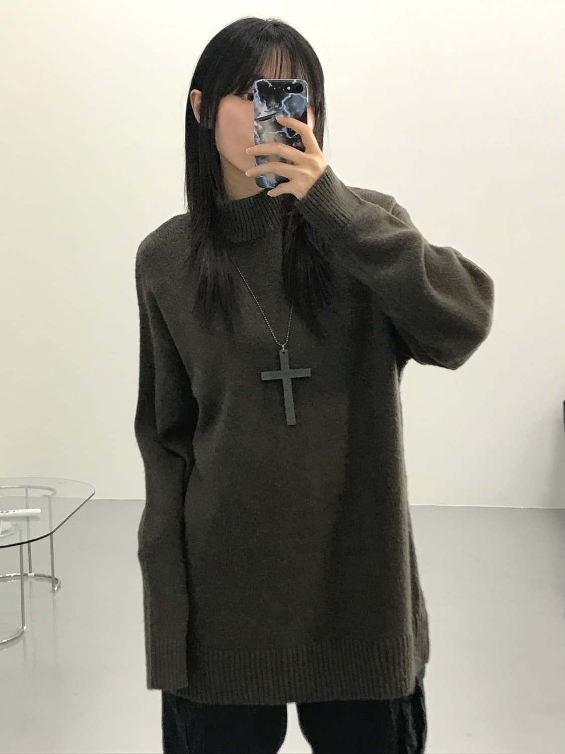 니코앤드 브라운 니트 상품이미지1