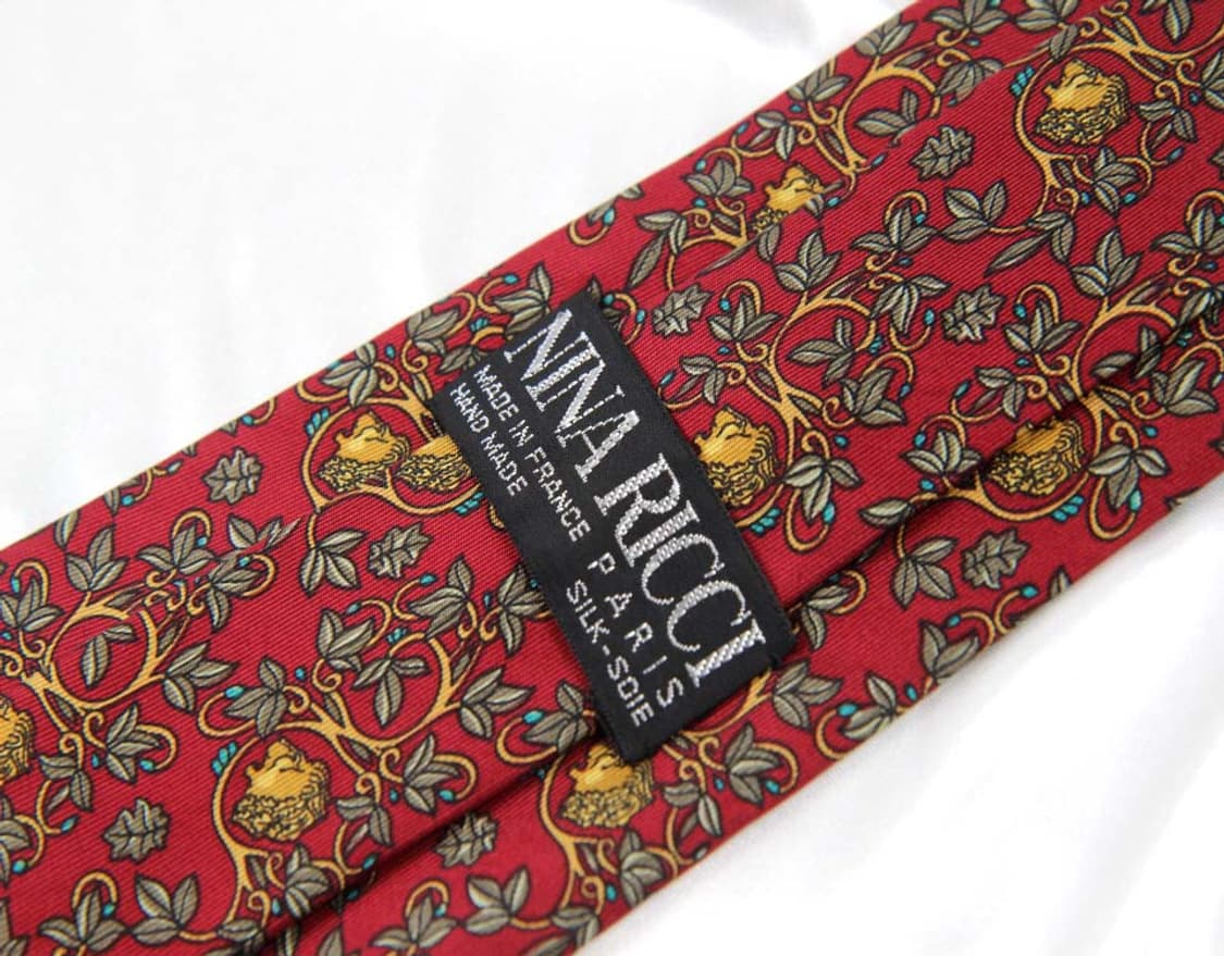 니나리치 8.8cm A+등급 프랑스 오리지날 남자 명품 넥타이 상품이미지3