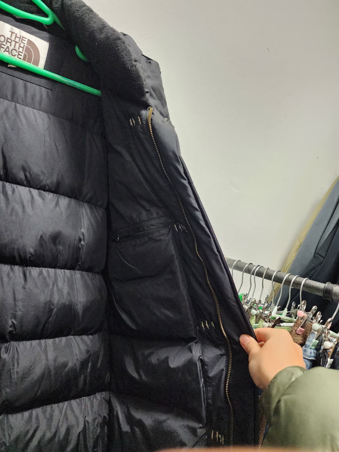 노스페이스 화이트라벨 요세미티 더플코트 구스다운 패딩 상품이미지5