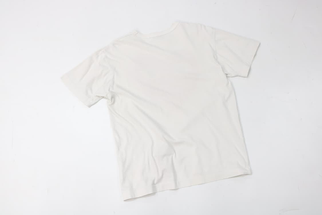 꼼데가르송 플레이 빅 하트 로고 화이트 반팔티셔츠 (M) 상품이미지7