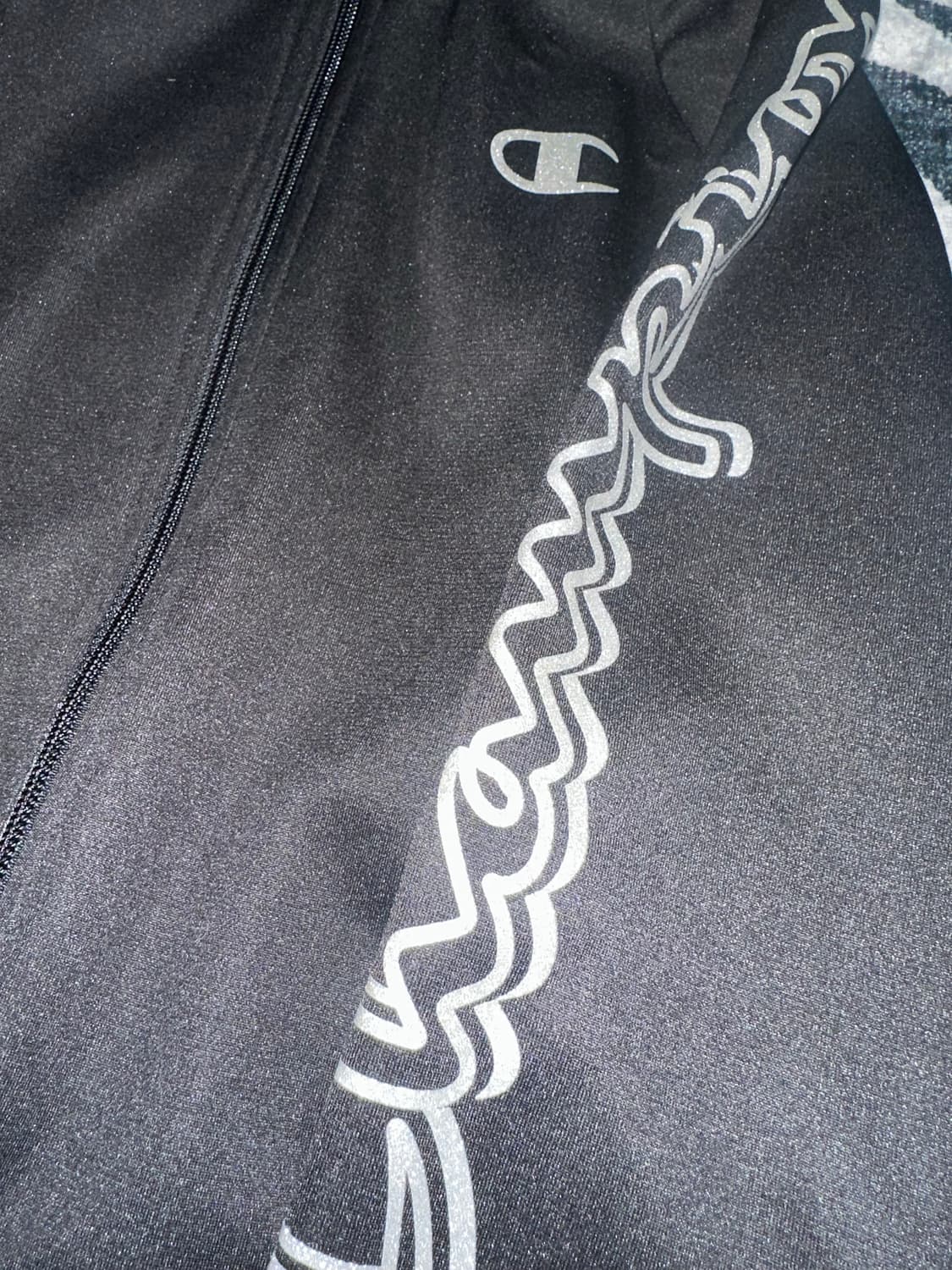 일본빈티지 대장 챔피온 집업 실버글리터 챔피온집업 희귀매물 대장 상품이미지3