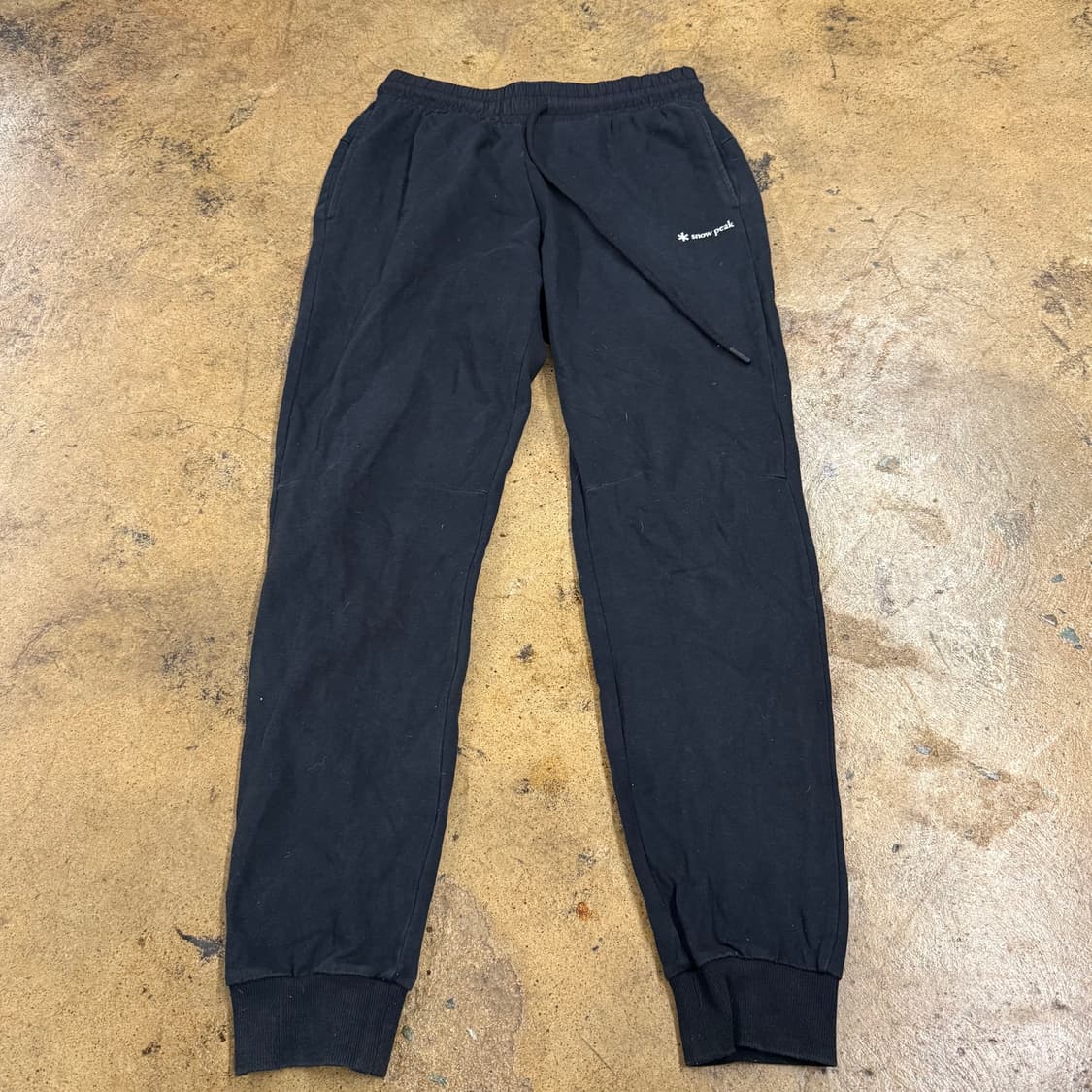 [정품/80] 스노우피크 블랙 트레이닝 바지 b16 상품이미지2