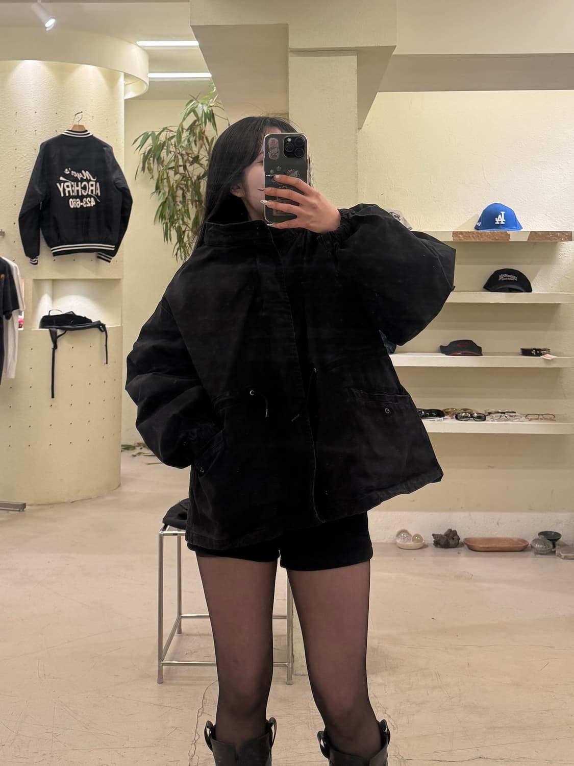 라퍼지스토어 스트링 숏 자켓 U605 상품이미지1