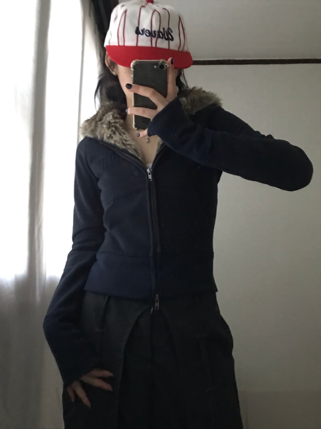 아베크롬비 네이비 투웨이 울프죠 후드집업 상품이미지1