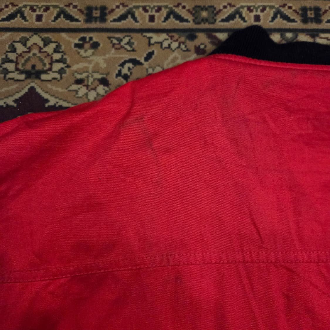 90s 빈티지 말보로 리버시블 봄버 자켓 블랙 레드 xxl 상품이미지10