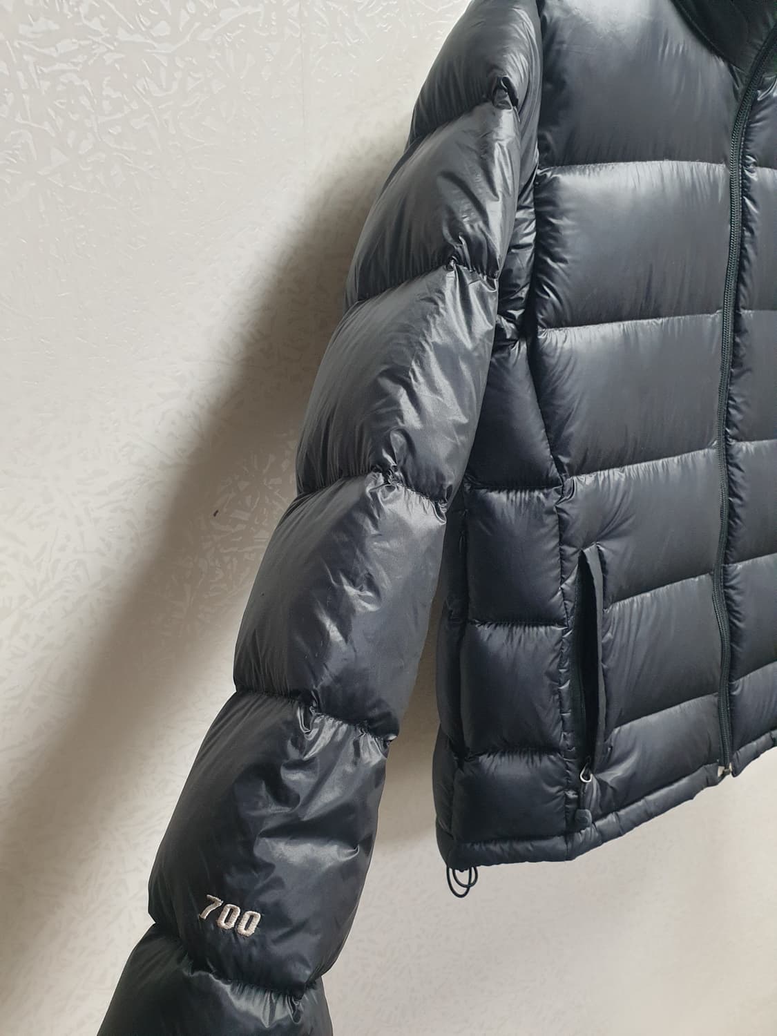 [남95] 노스페이스 메트로패딩 유광블랙 상품이미지3