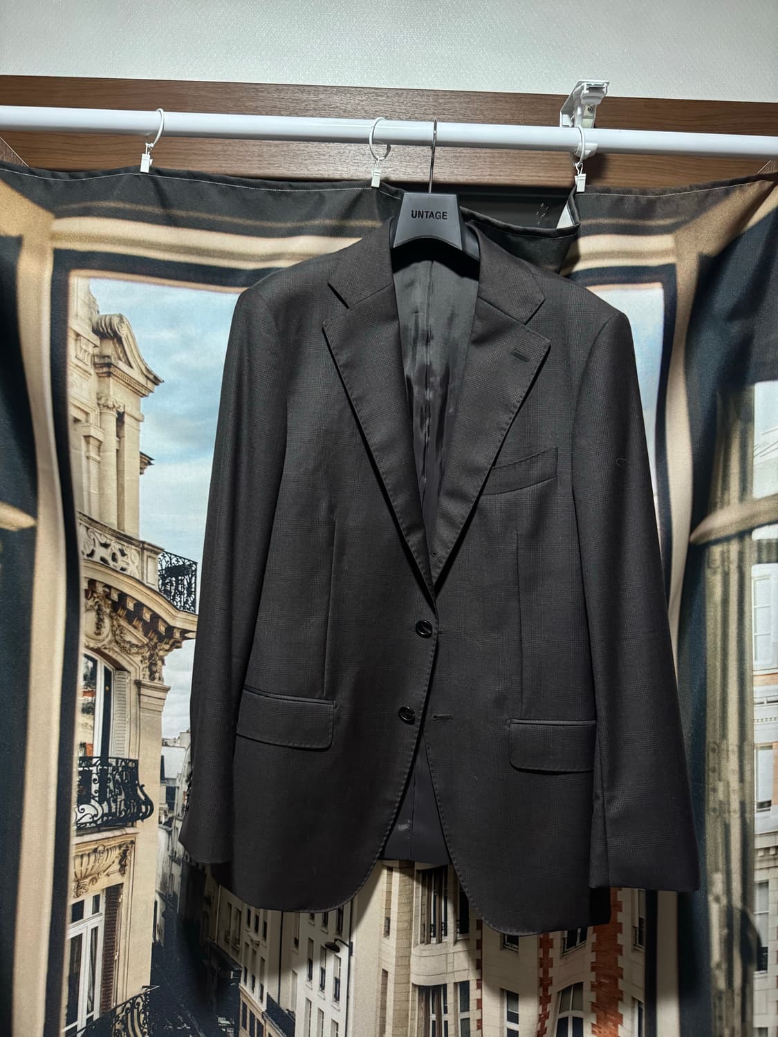 로로피아나 원단 맨 온더 분 수트 자켓 48 상품이미지1