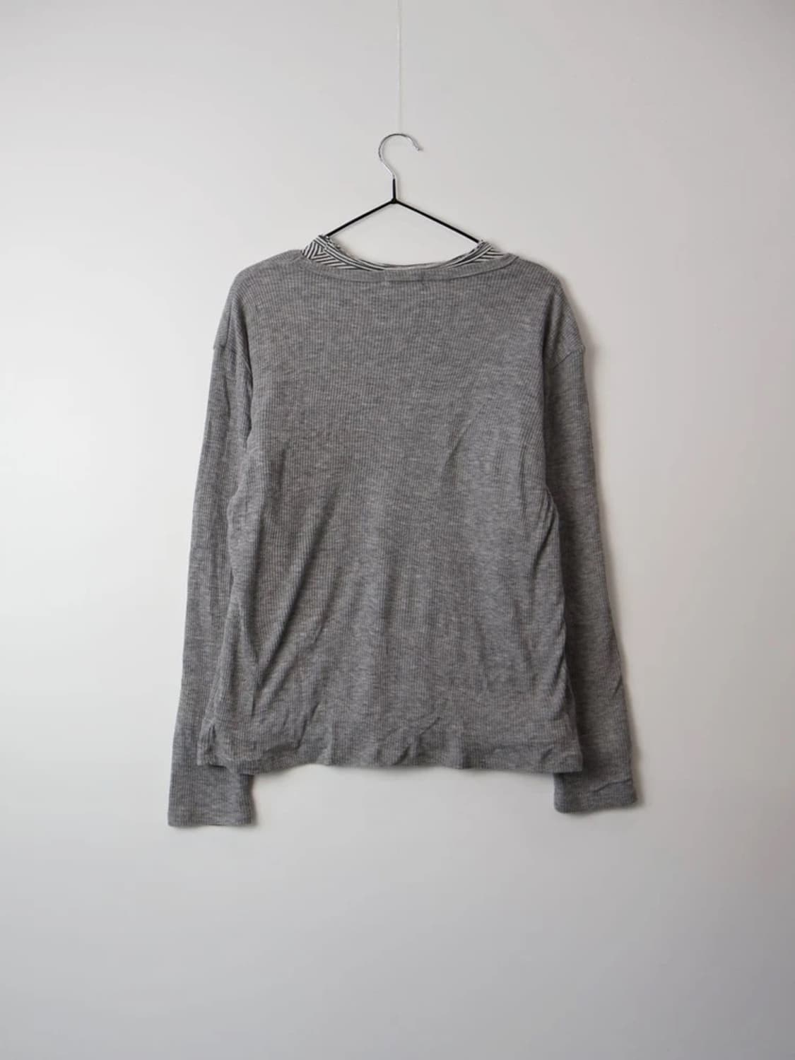 Mens Melrose Double Layer V Neck Knit 상품이미지4