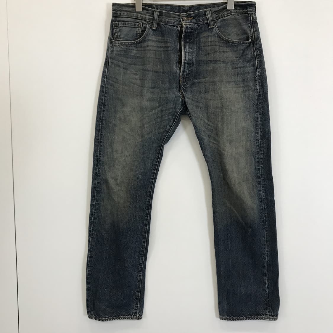 리바이스 501 워시드 청바지 [34x32] 상품이미지1