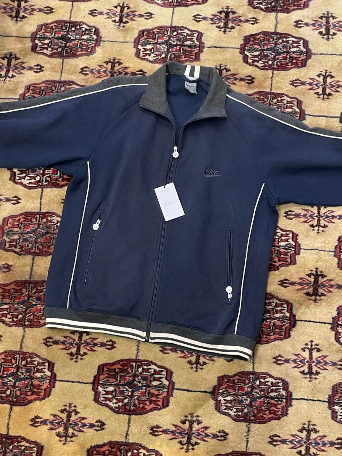 00’s NIKE NAVY line grey PT JK 상품이미지4