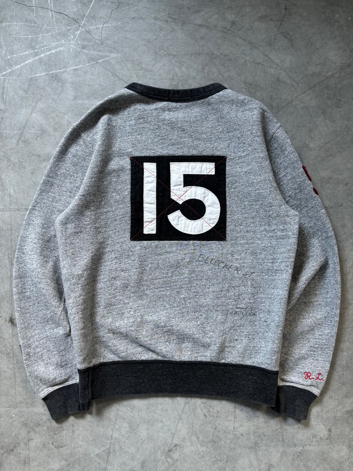 Polo 폴로 랄프로렌 신형라벨 엠브로이드 패치 맨투맨  상품이미지8