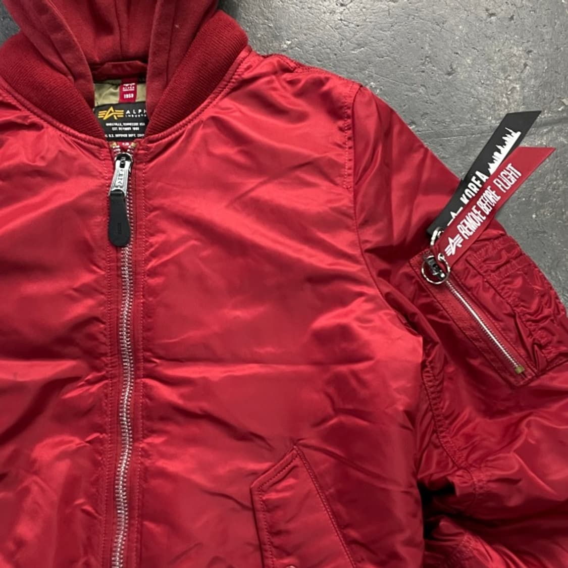 95 알파인더스트리 MA-1 나투스 항공점퍼 상품이미지2