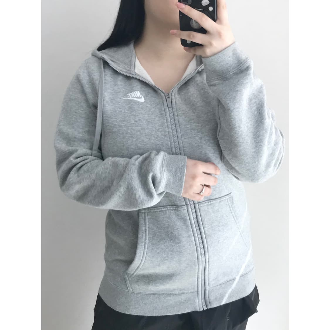 나이키 회색 후드집업 M 상품이미지1