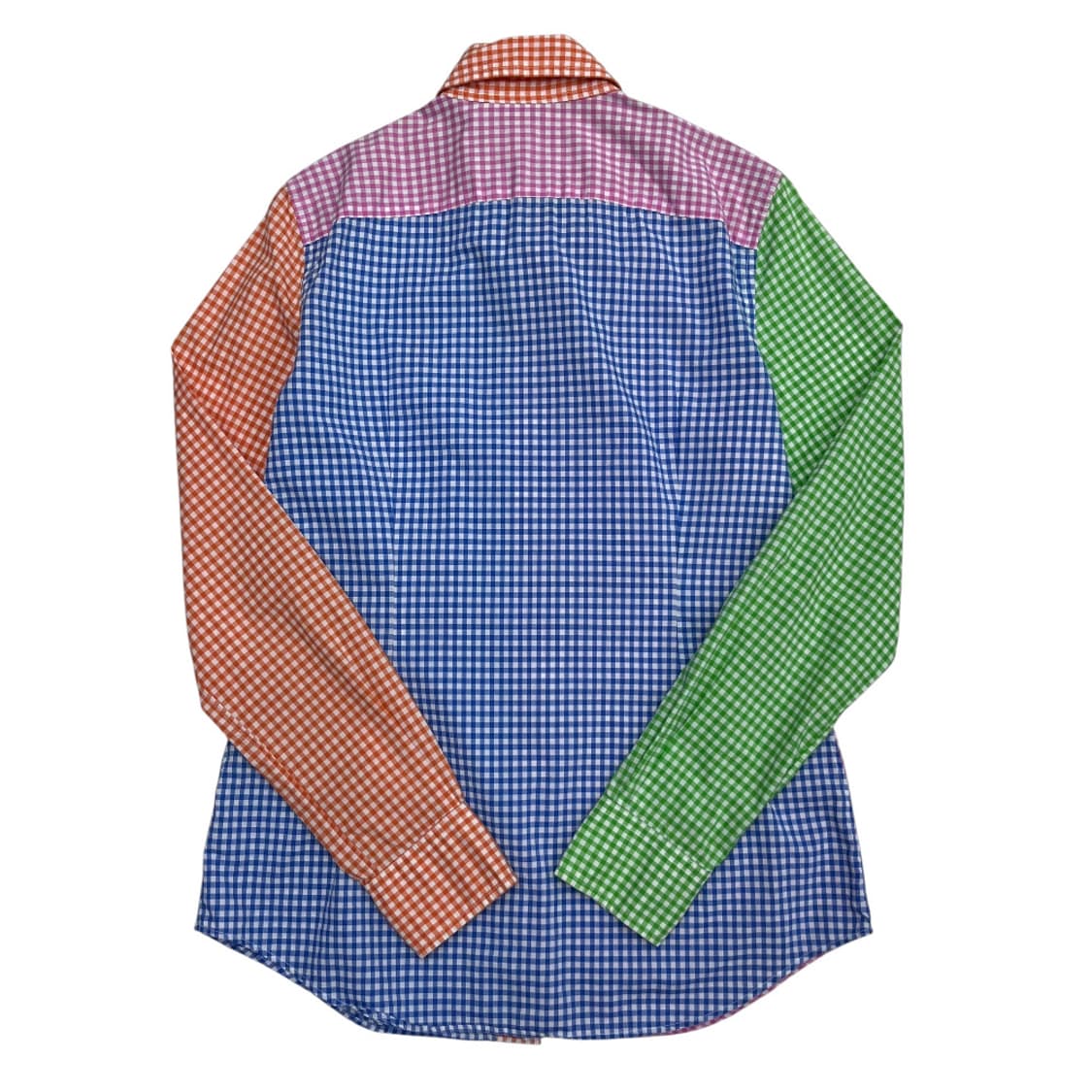 폴로 랄프로렌 핑크포니 잔체크 멀티컬러 셔츠 6 상품이미지3