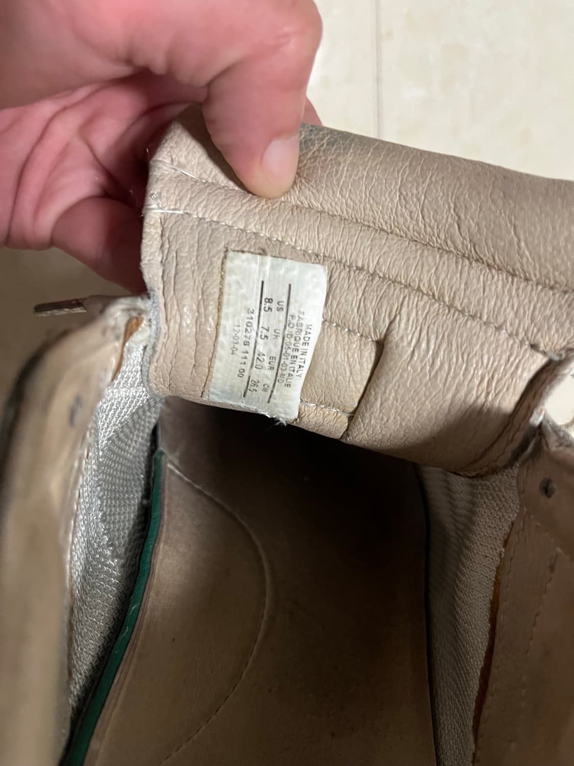 나이키 포스 럭스 2nd 메이드 인 이태리 데드스탁 (265) 상품이미지4