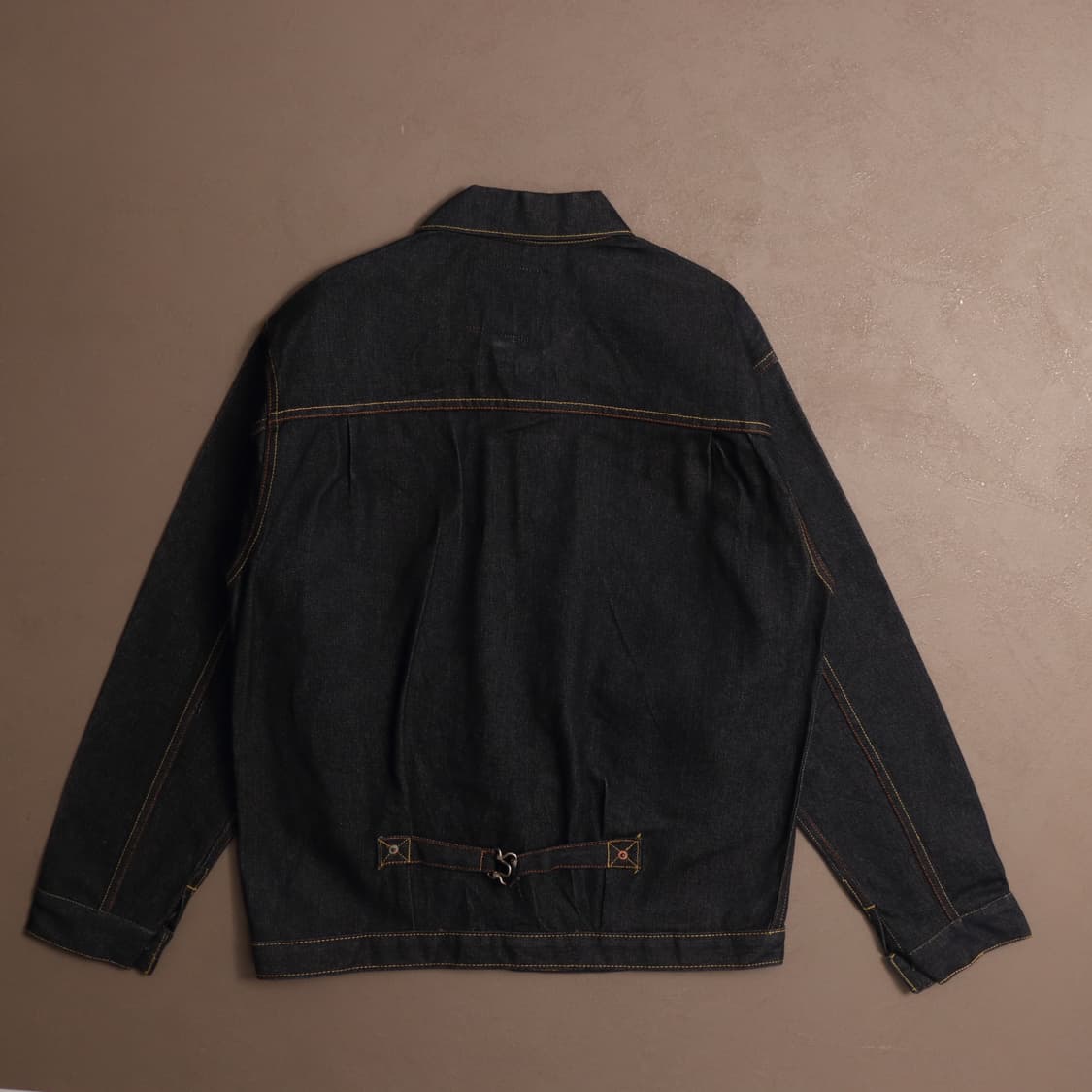 00's 에비수 로고 프린팅 데님 자켓 A1686 상품이미지5