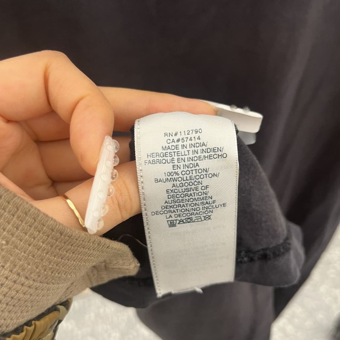 트루릴리전 빈티지 레트로 스트릿 아플리케 반팔티 XL C10784 상품이미지7