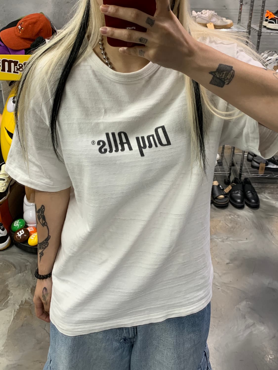 휴먼메이드 페이스 로고 반팔 티셔츠 상품이미지7