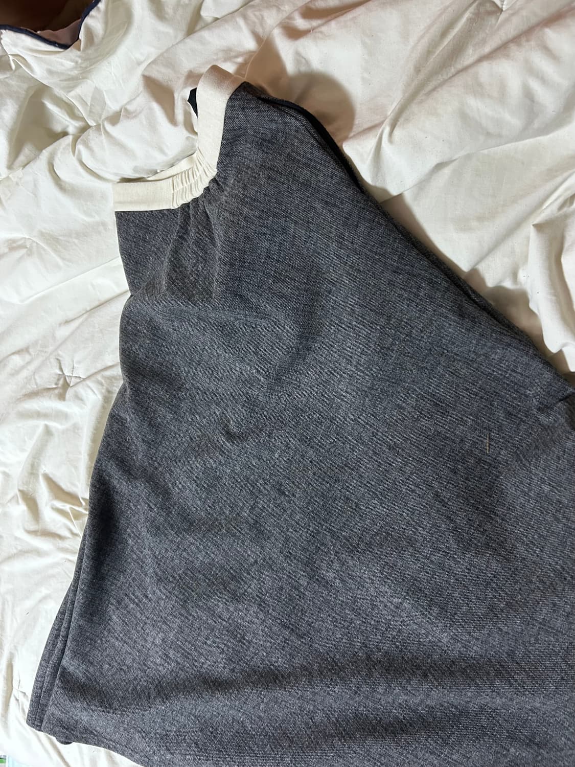 메종마르지엘라 모직 플레어 롱스커트 (착용샷o) 상품이미지4