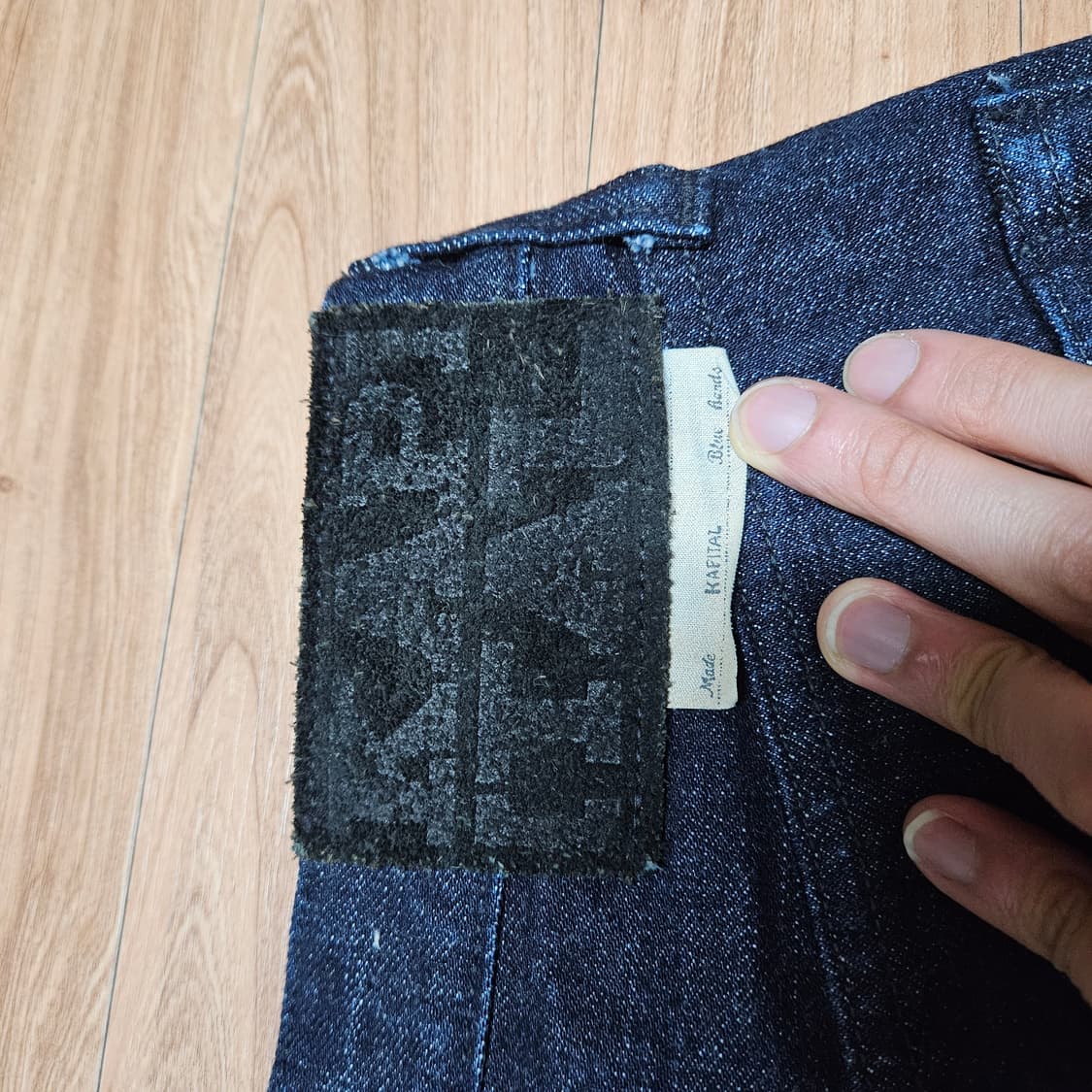 캐피탈 14온즈 데님 TH 스트레이트 인디고 상품이미지4