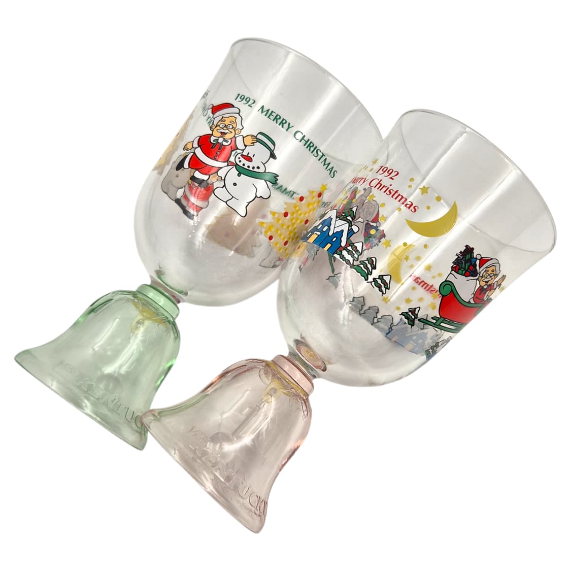92s 켄터키 크리스마스 산타 컬러 벨 잔 1p 상품이미지5