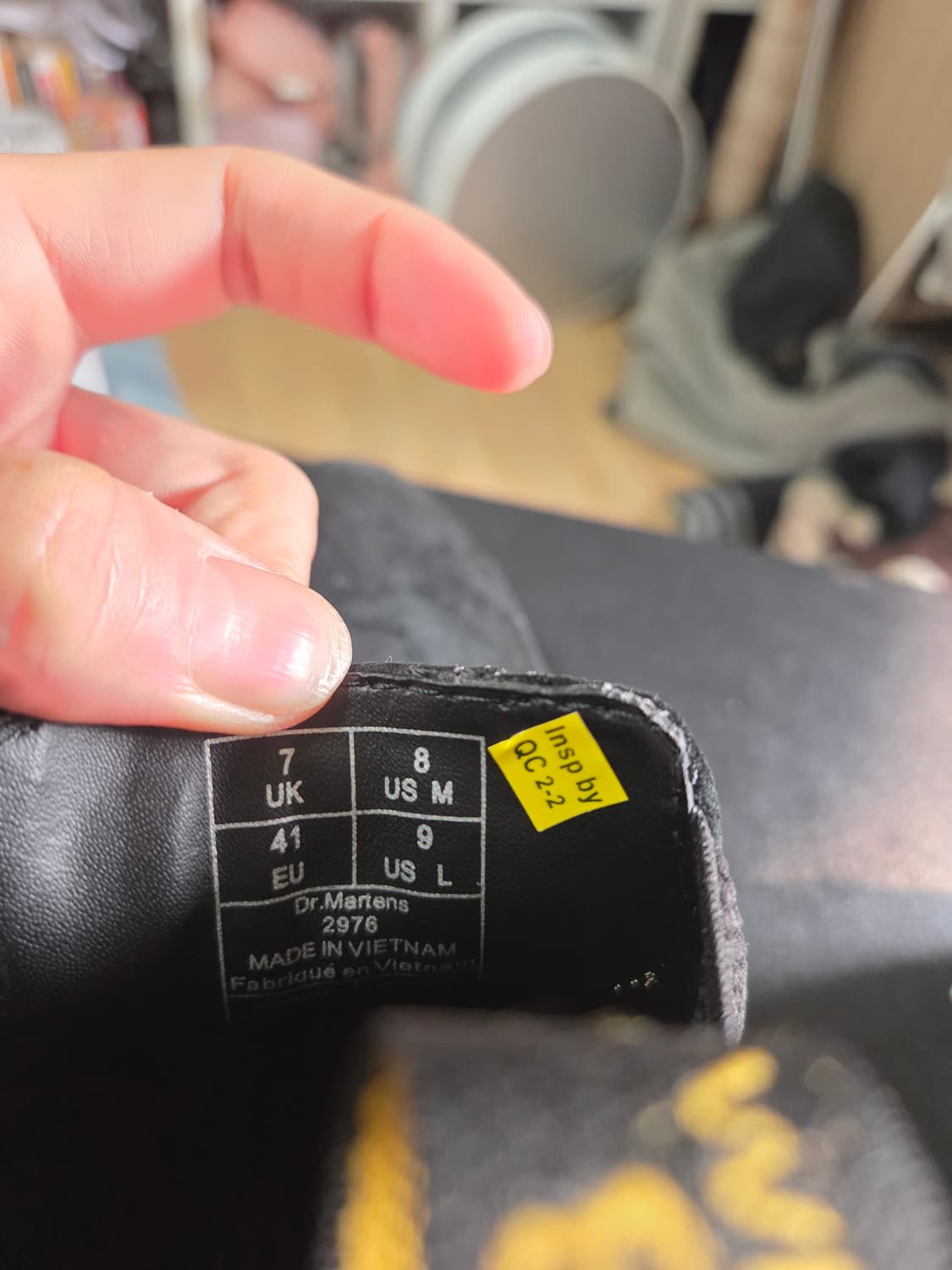 닥터마틴 블랙 스웨이드 첼시 부츠 260~265 상품이미지4