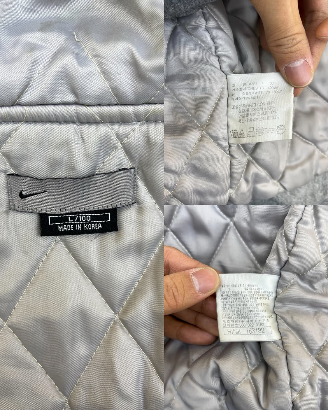 나이키 2000s 빅스우시 후드 플리스 자켓 상품이미지8