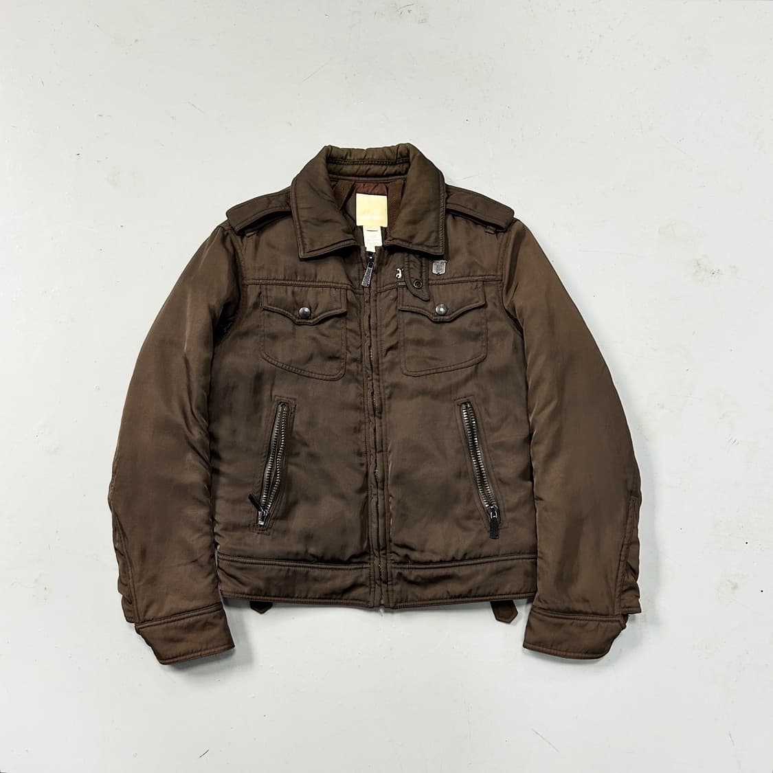 디젤 브라운 나일론 싱글자켓 상품이미지1