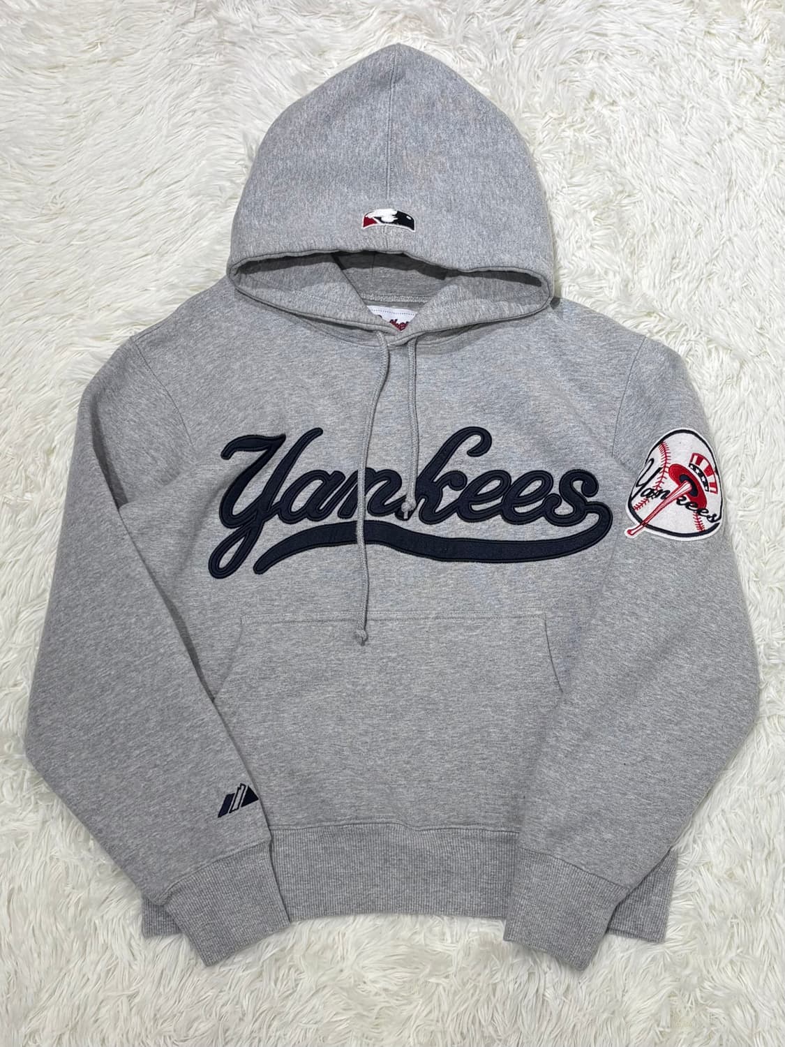 마제스틱 뉴욕양키스 빅로고 후드 상품이미지3