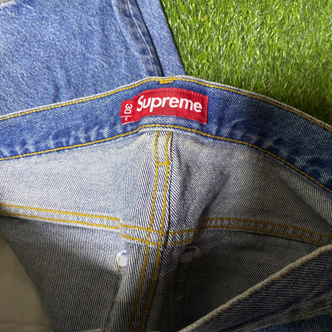 슈프림 레귤러진 인디고 24SS 상품이미지5