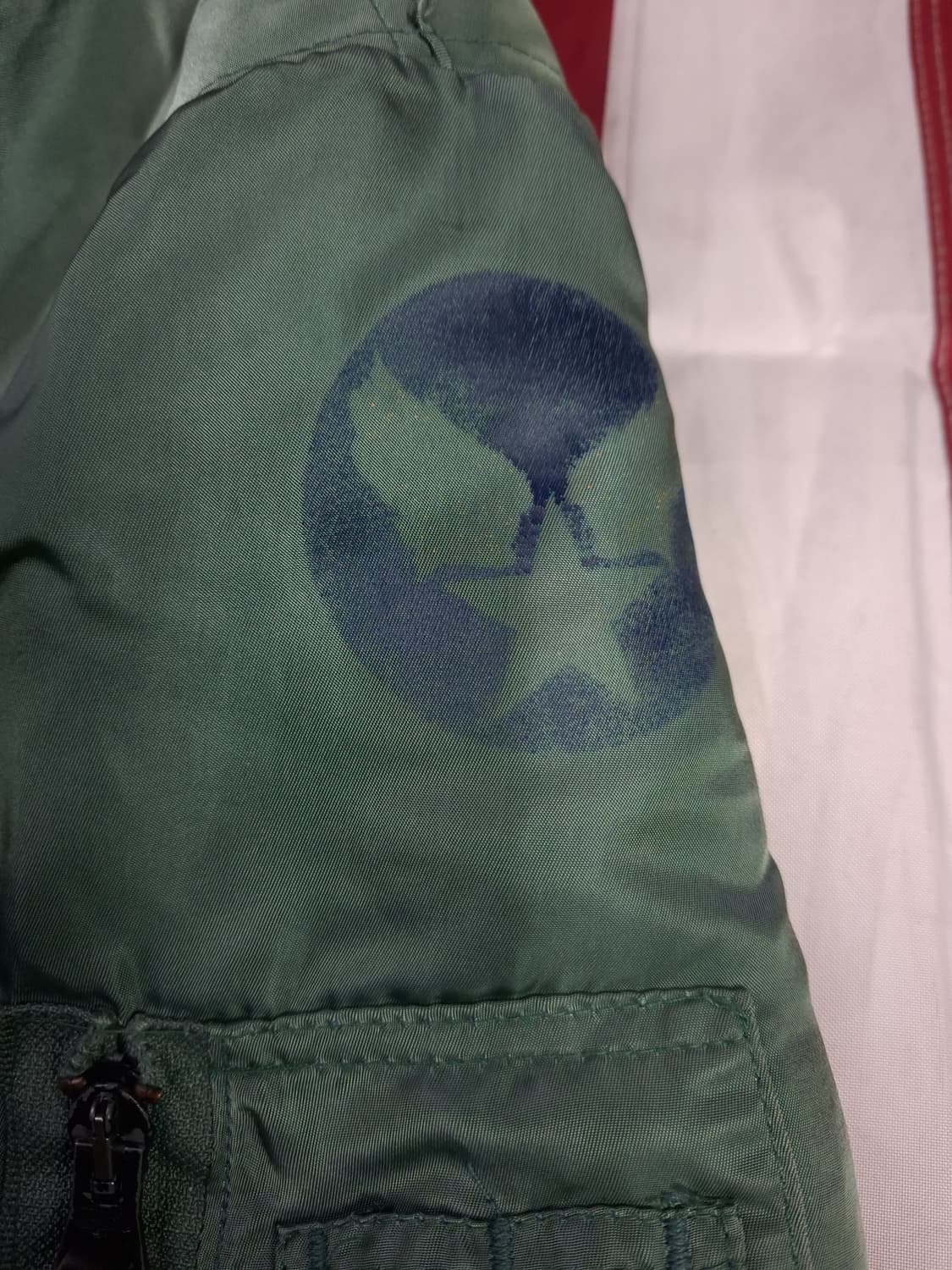 오리지날 미국제조 Weintraub Brothers민수용 MA-1항공자켓 상품이미지5