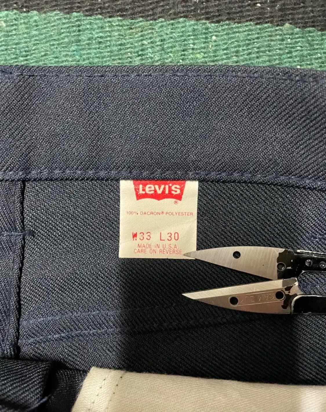 리바이스 517 Sta Prest 빈티지 부츠컷 29~30 네이비 상품이미지4