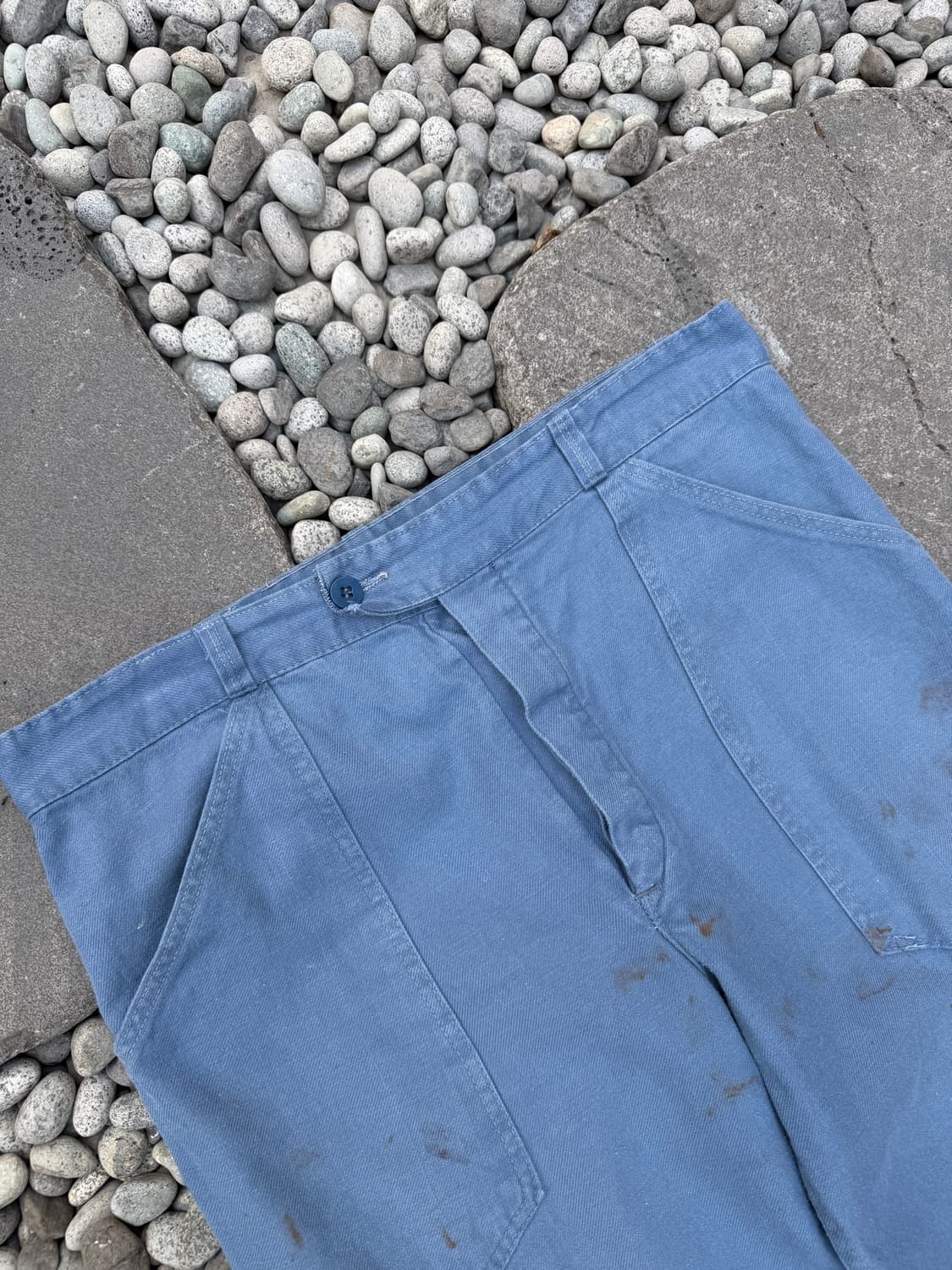 1960s DISTRESSED FADED FATIGUE 프렌치워크팬츠 상품이미지7